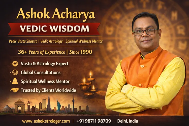 Ashok Acharya Vedic Wisdom Emerges as a Global Authority in Vedic Vastu Shastra and Spiritual Wellness