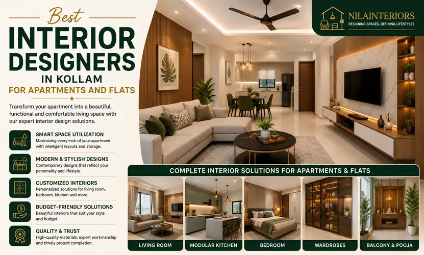 Interior Designers in Kollam for Apartments and Flats