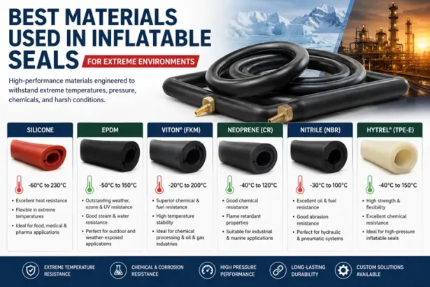 Best Materials Used in Inflatable Seals for Extreme Environments