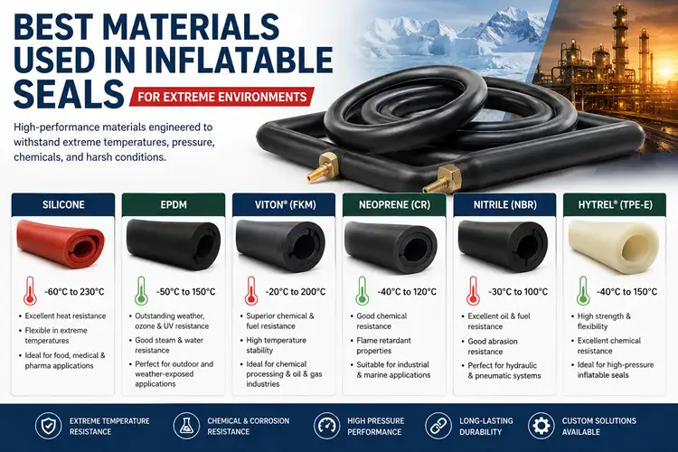 Best Materials Used in Inflatable Seals for Extreme Environments