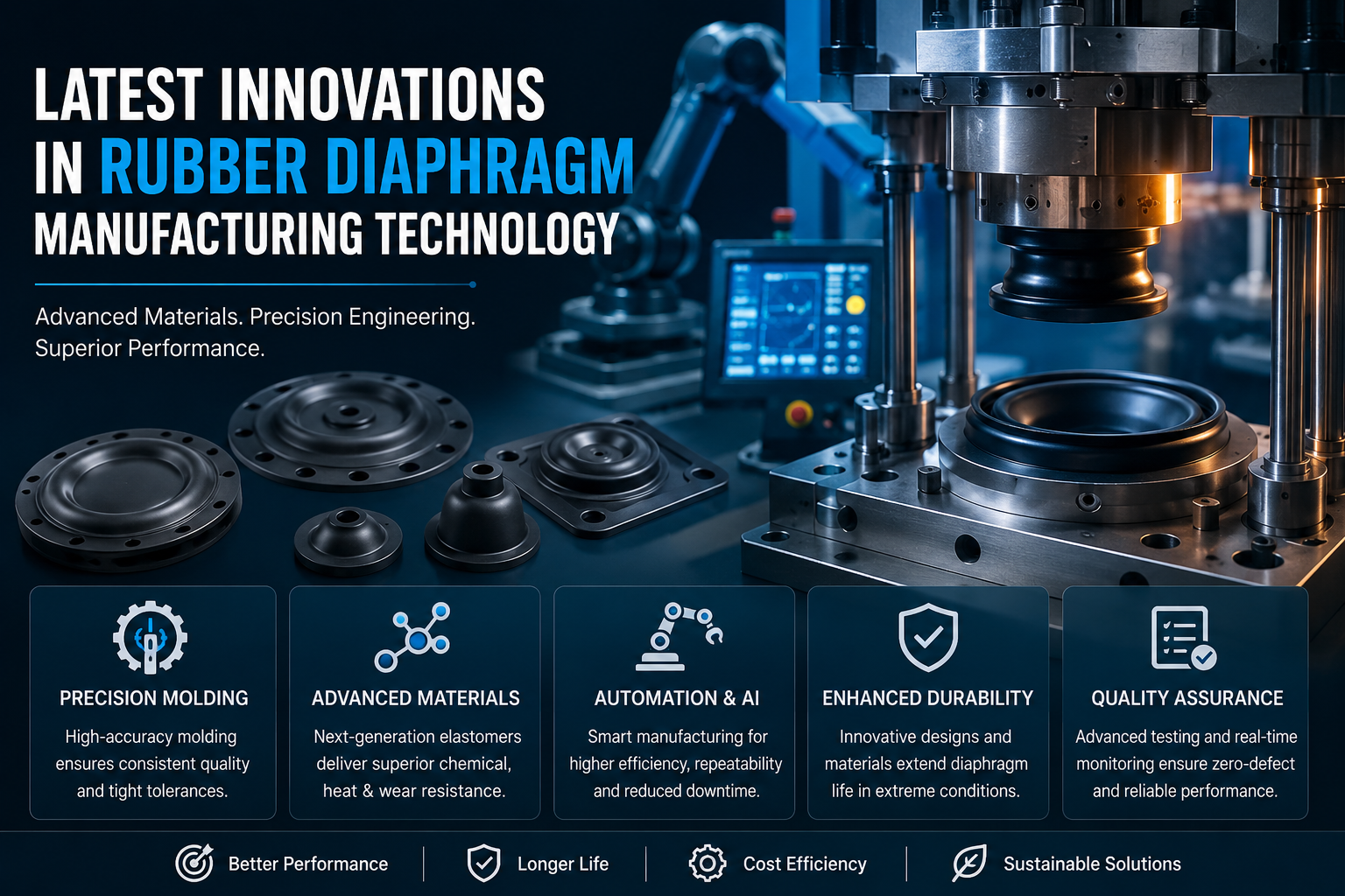 Latest Innovations in Rubber Diaphragm Manufacturing Technology